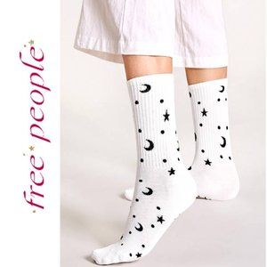 NWT Free People Star & Moon Socks